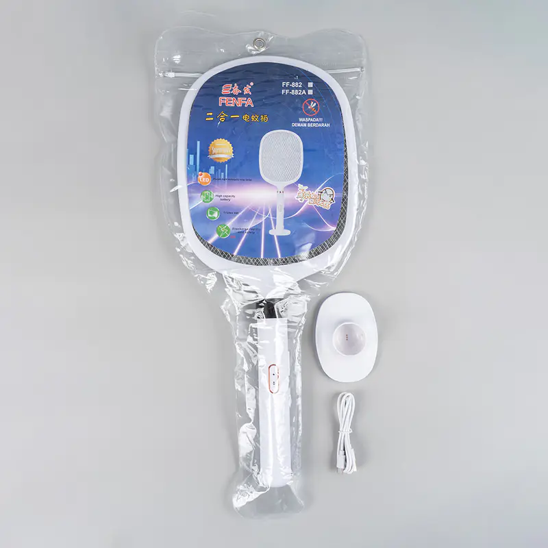 پشه گیر برقی FF-882 1200 میلی آمپر ساعتی با لامپ گلدوزی پشه گیر برقی FF-882 1200 میلی آمپر ساعتی با لامپ گلدوزی