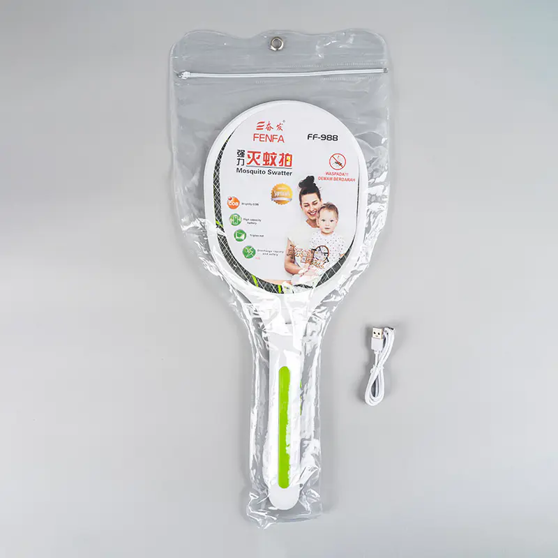 باتری لیتیومی قابل شارژ 1200 میلی آمپر ساعتی FF-988 با پشه گیر برقی چند منظوره نور LED باتری لیتیومی قابل شارژ 1200 میلی آمپر ساعتی FF-988 با پشه گیر برقی چند منظوره نور LED